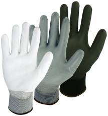PU-beschichtete Feinstrick Handschuhe Pro-Fit  12 Paar im Pack
